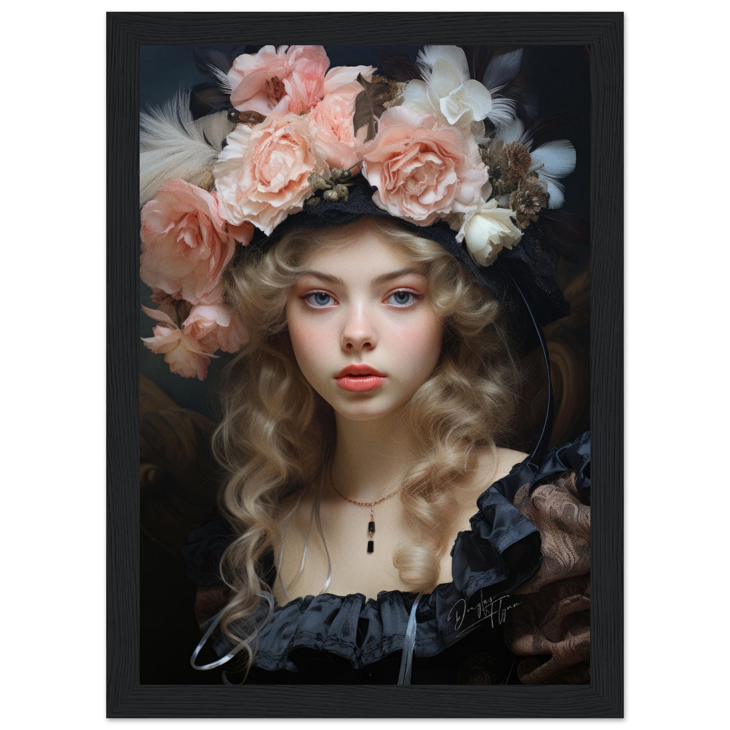 »Mary Rococo Girl Portrait 4«