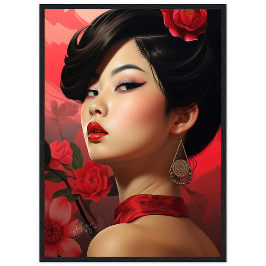 »Oriental Vintage Girl 4«