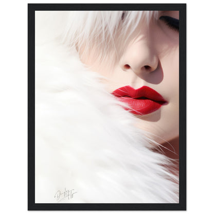 »Girl With White Fur 3«