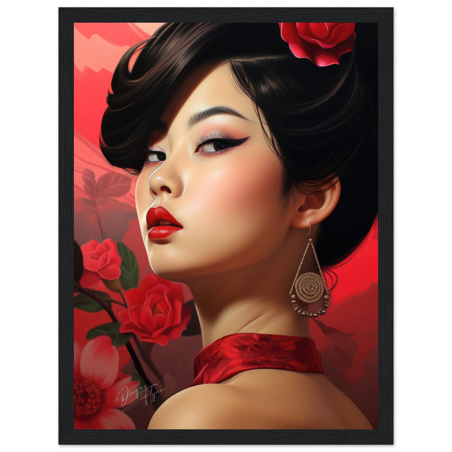 »Oriental Vintage Girl 4«