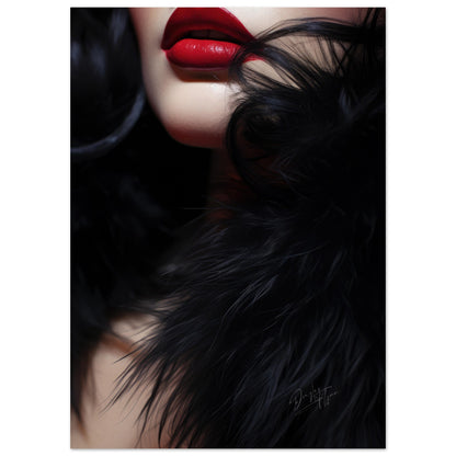 »Girl With Black Fur 2«