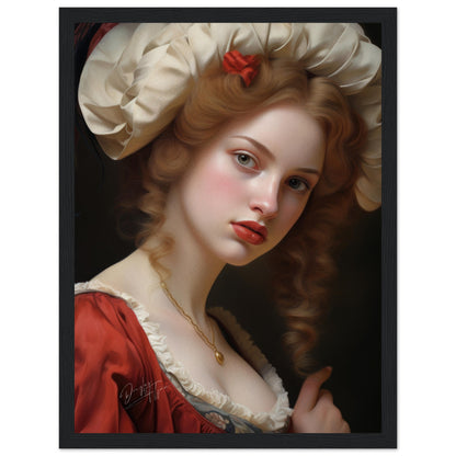»Rebecca Rococo Girl Portrait 1«