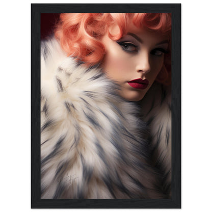 »Girl With White Fur 2«