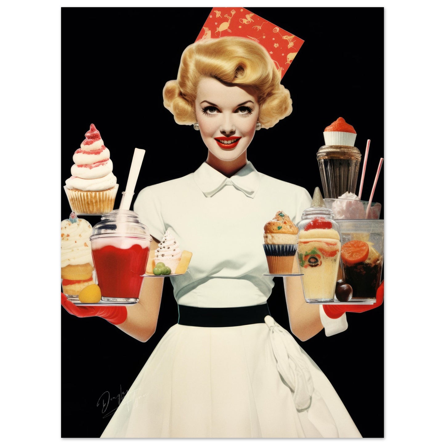 »Serving With a Smile 1«