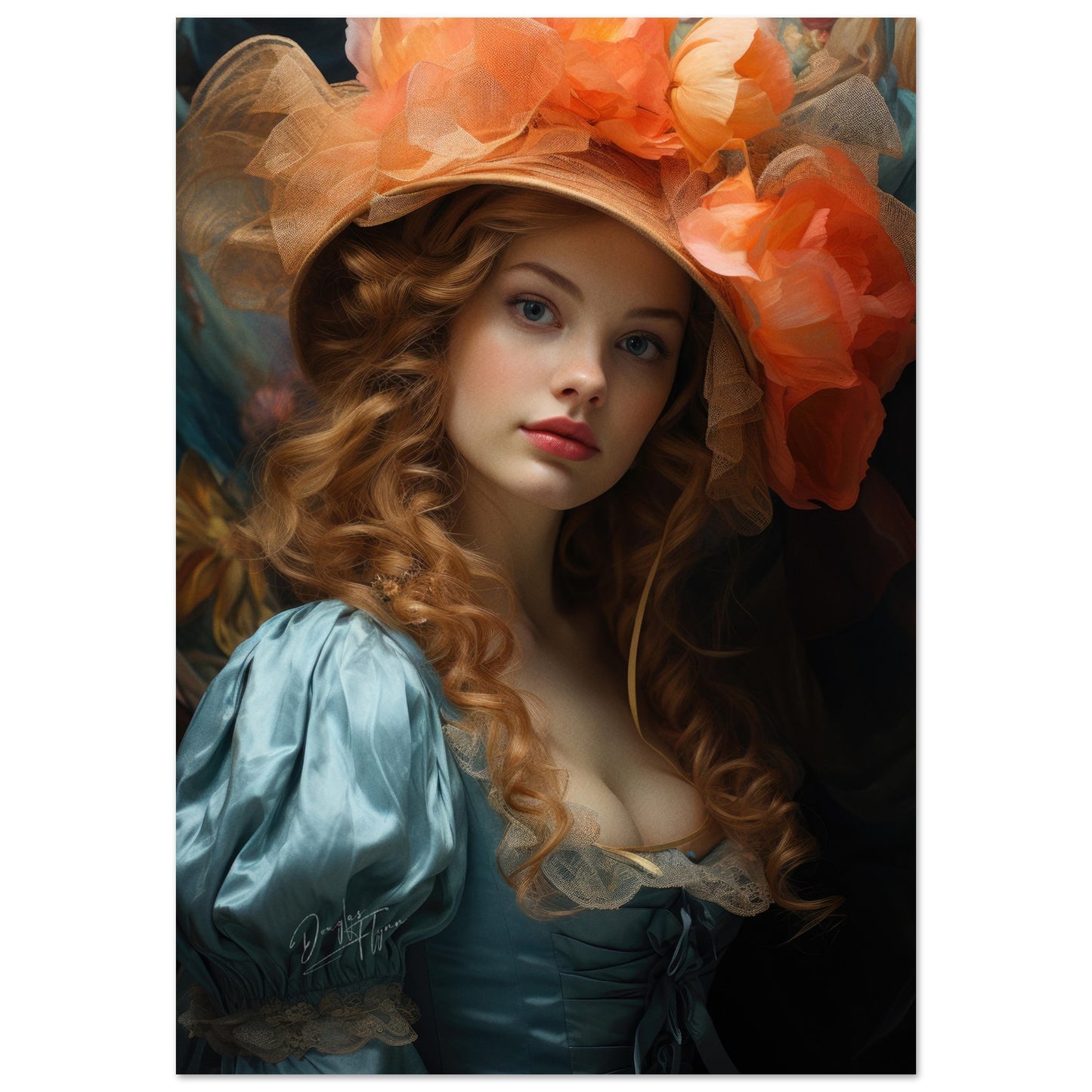 »Nina Rococo Girl Portrait 3«