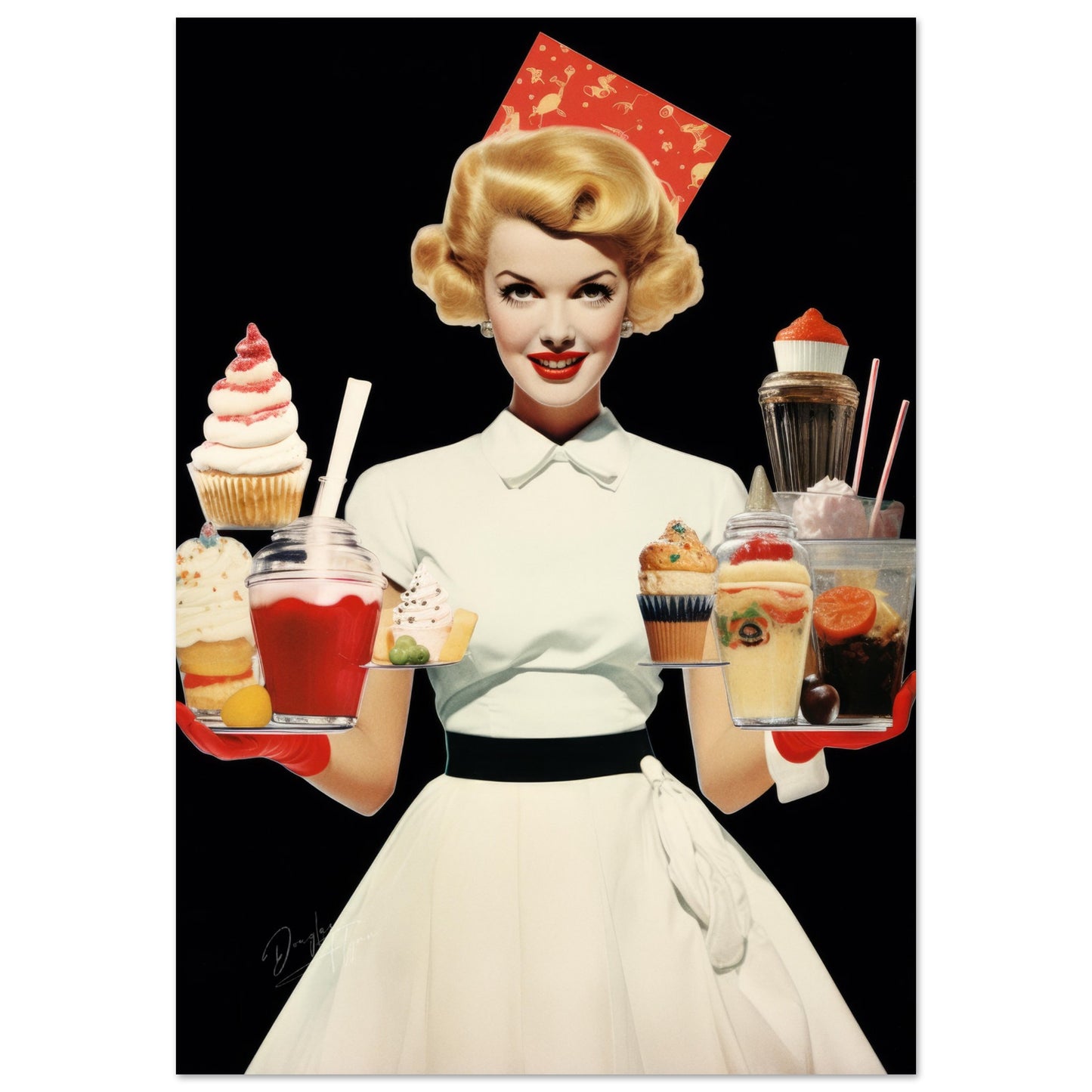 »Serving With a Smile 1«