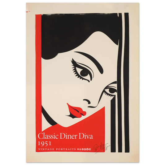 »Classic Diner Diva 1951«
