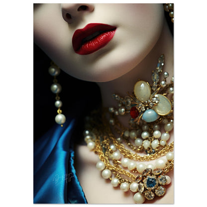 »Jeanette Rococo Girl Close Portrait 3«