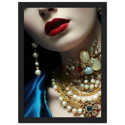 »Jeanette Rococo Girl Close Portrait 3«