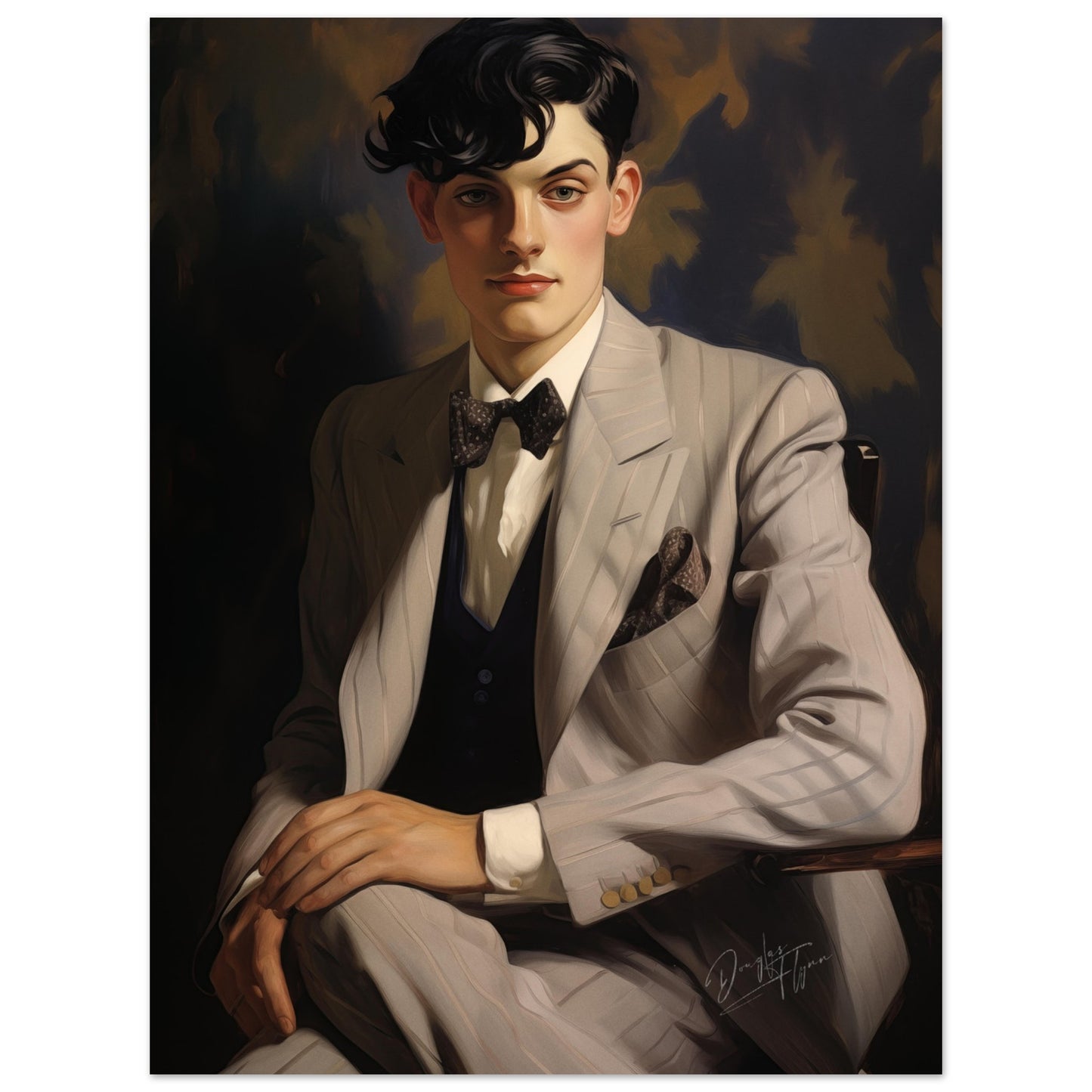 »Pinstripe Poise«