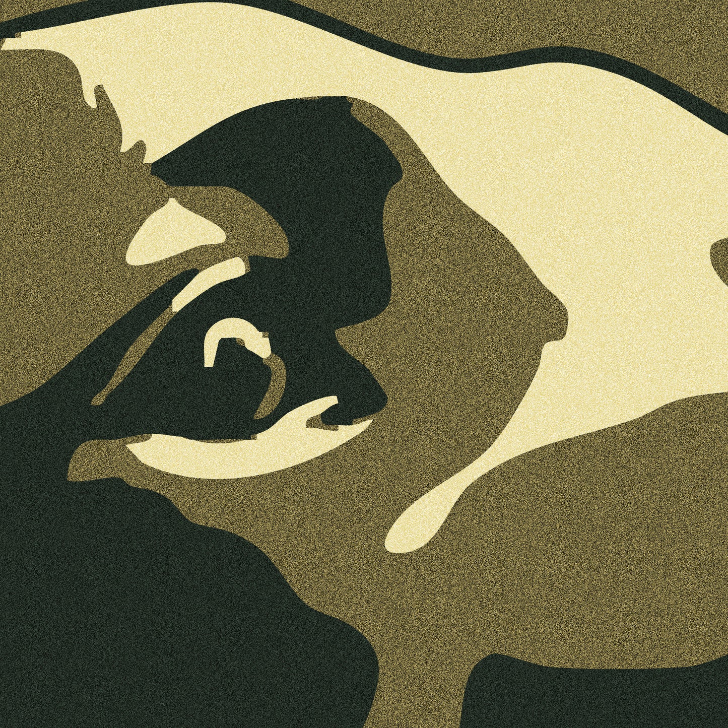 »Less drama, more karma« arty hundposter