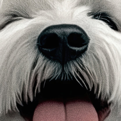 »Smile Like You Mean It« arty hundposter
