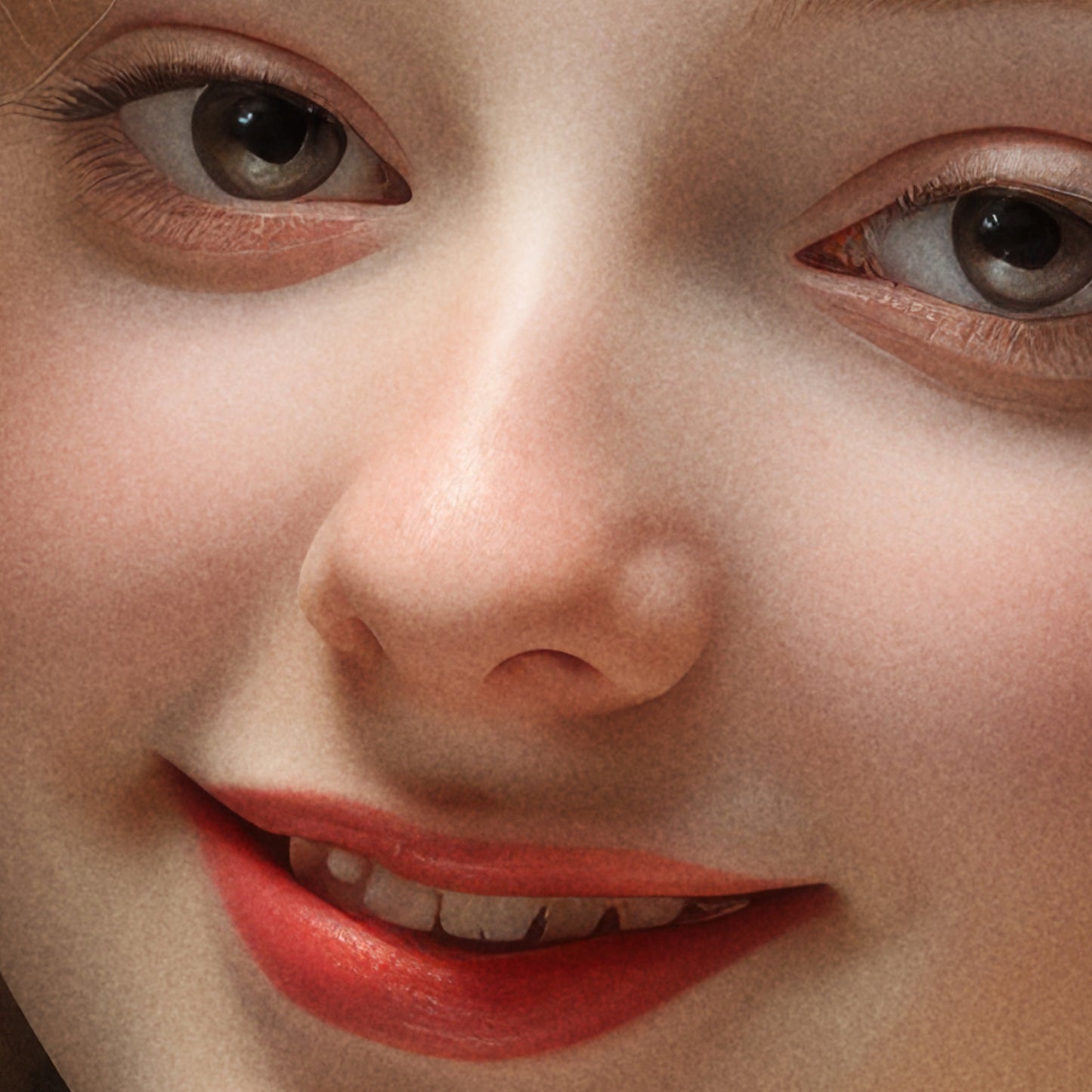 »Anne Rococo Girl Portrait 1«