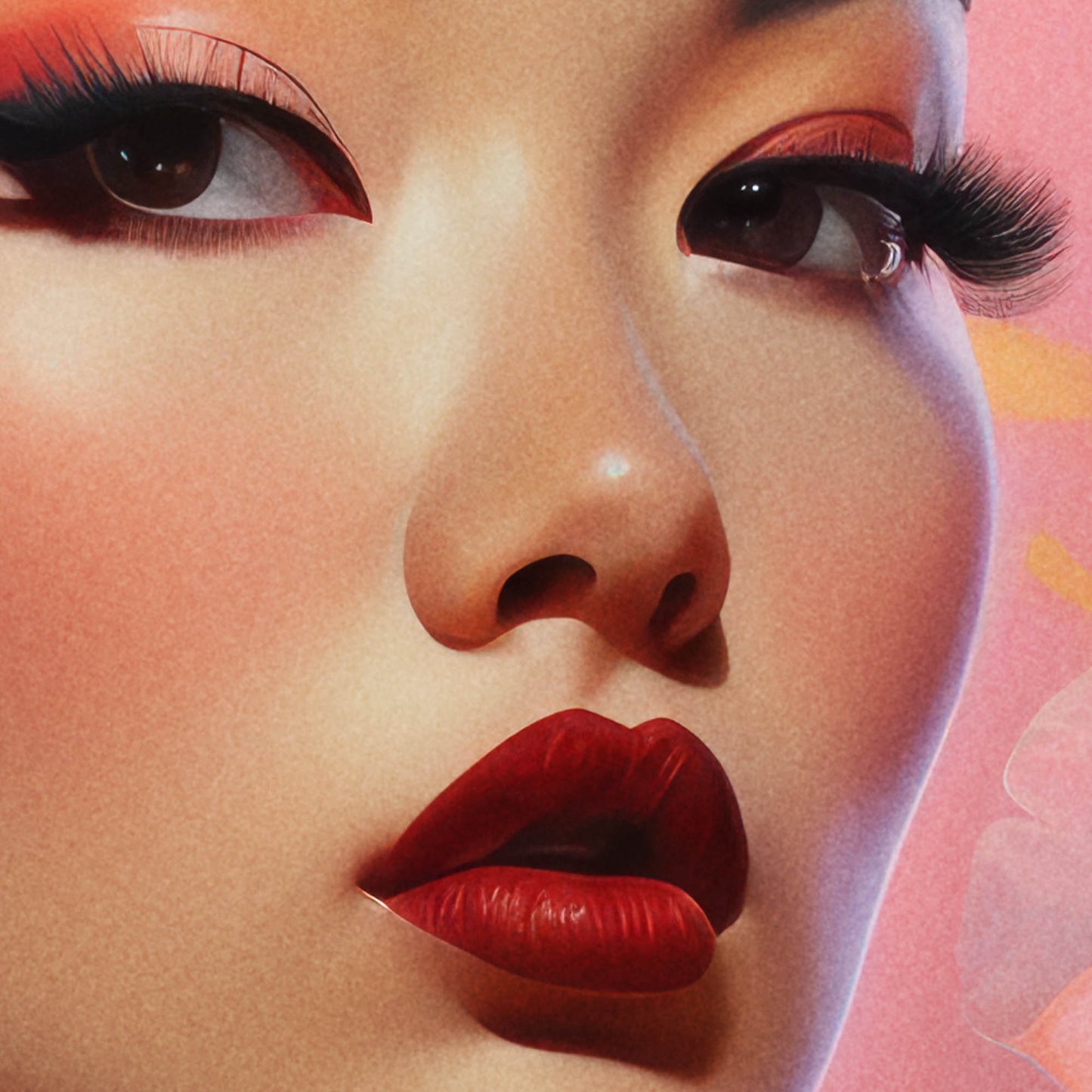»Girl Oriental Pink Glamour«