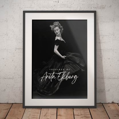 »Anita Ekberg« poster
