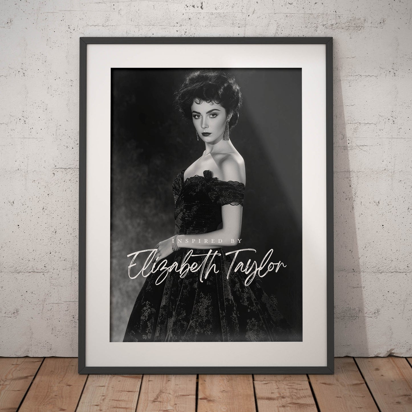 »Elizabeth Taylor« poster