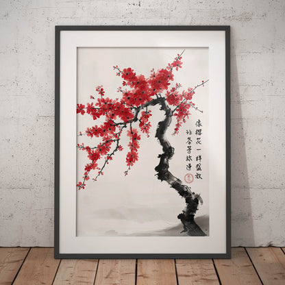 »Cherry Tree« poster