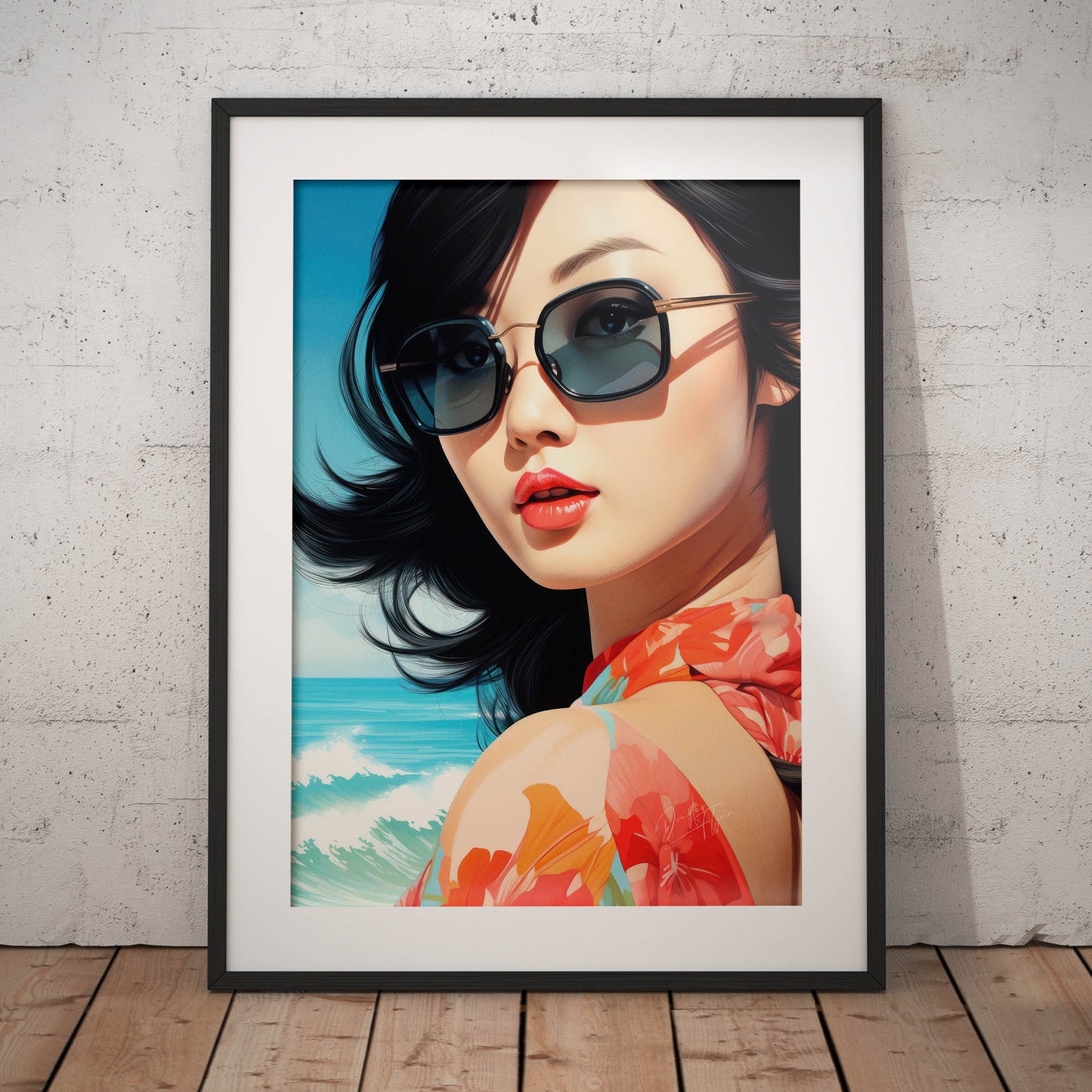 »Girl Oriental Beach Wear 1«