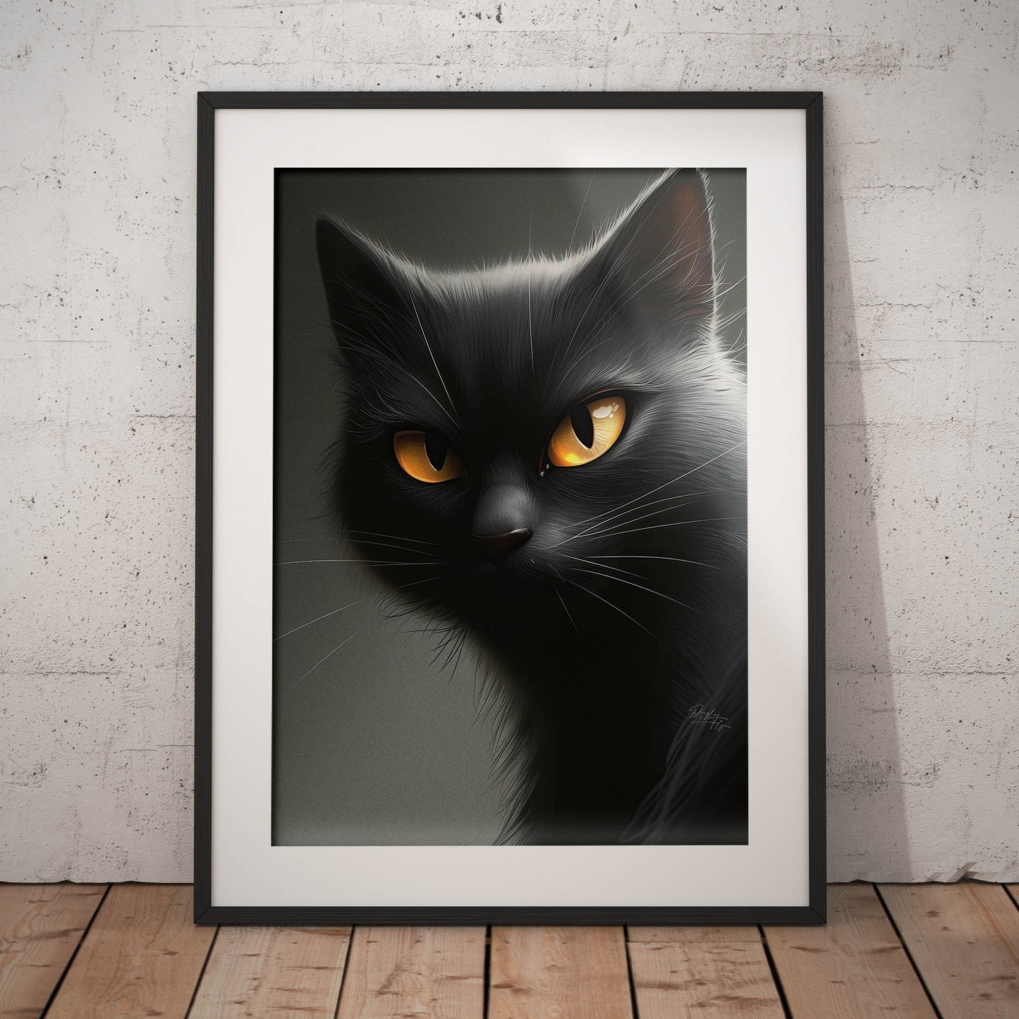 »Moody Meows« poster