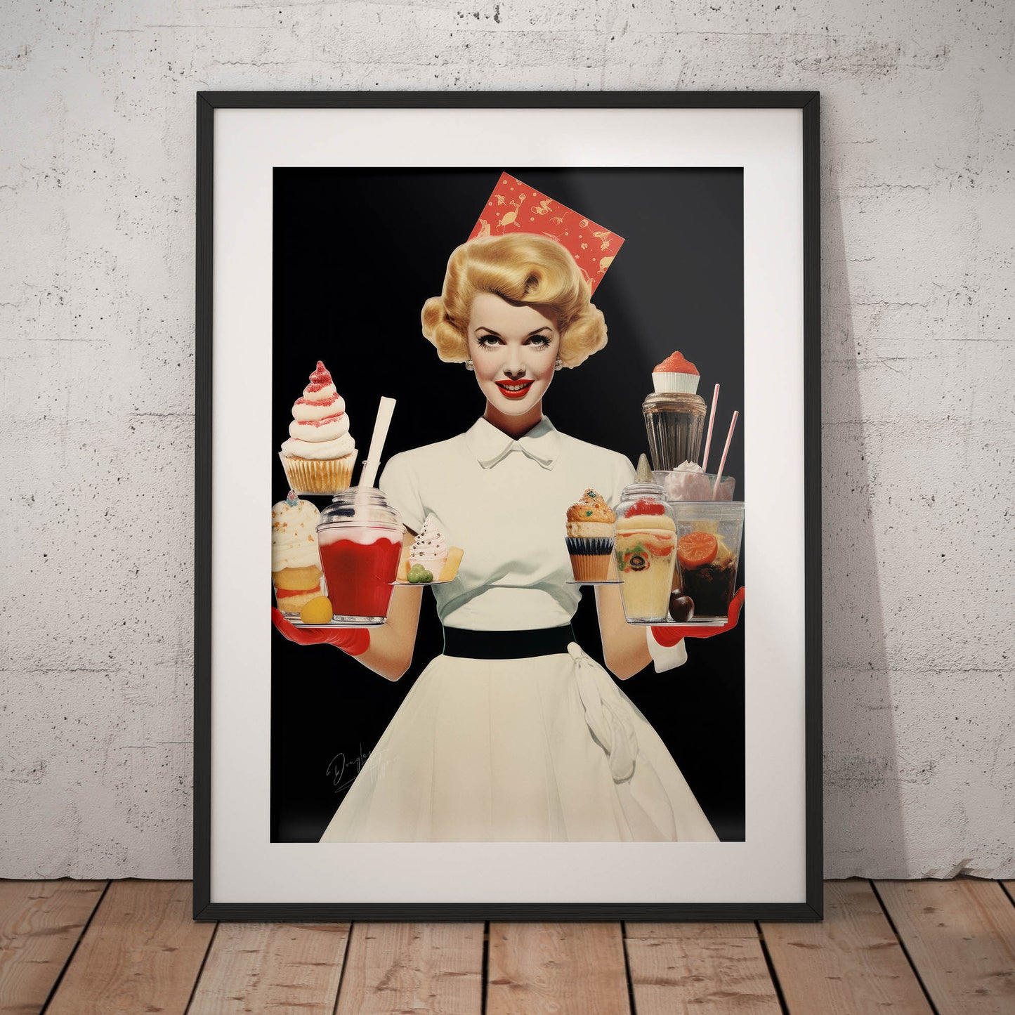 »Serving With a Smile 1«