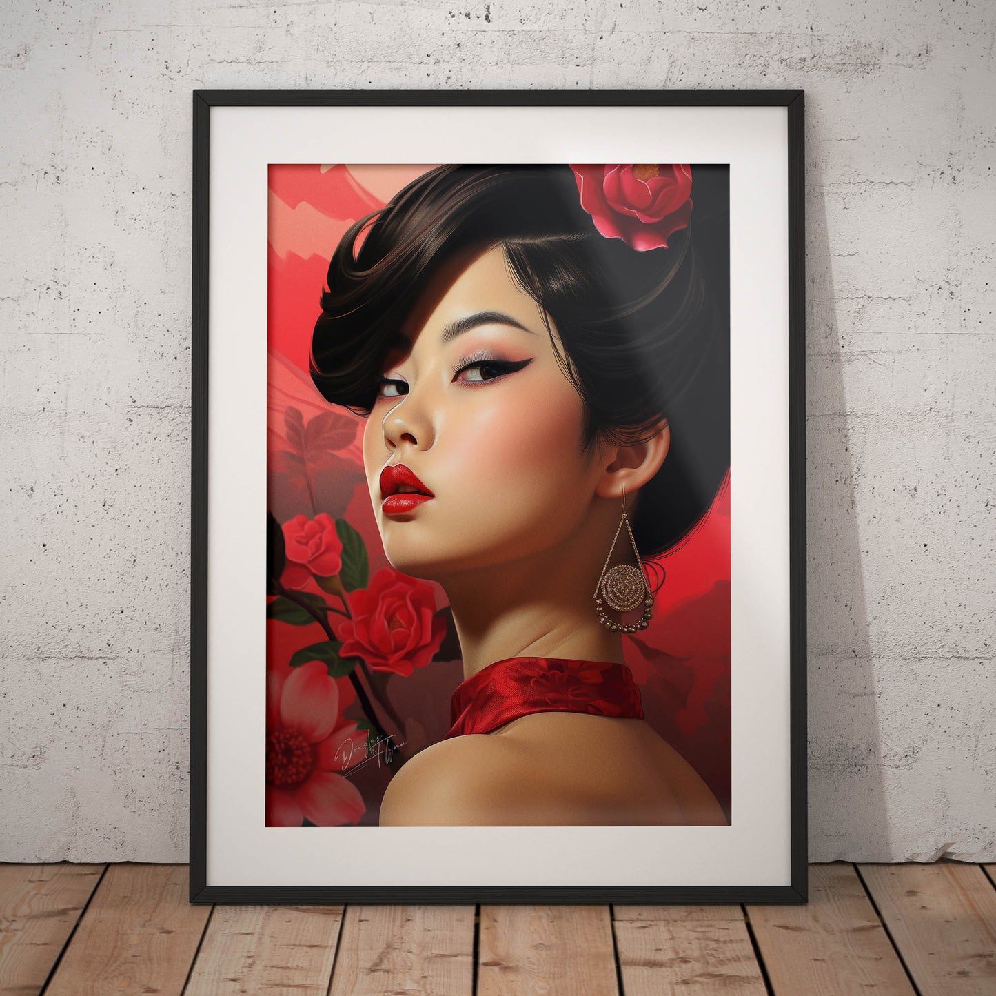 »Oriental Vintage Girl 4«
