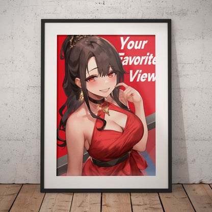 »Your Favorite View« anime poster