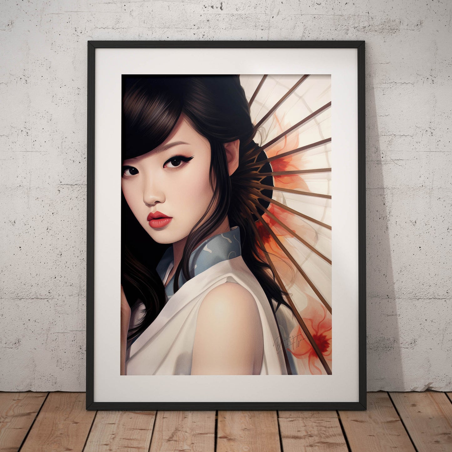 »Oriental Vintage Girl 7«