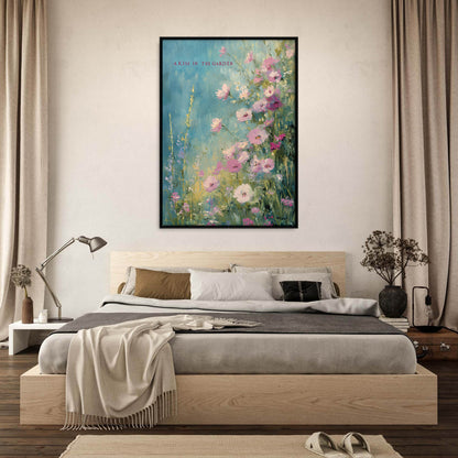 »A Kiss In The Garden« romantisk poster