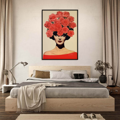 »Woman With Roses 1«