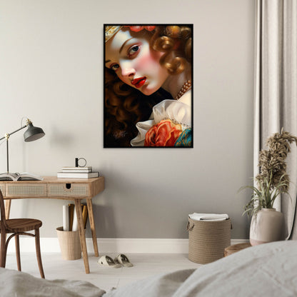 »Anne Rococo Girl Portrait 3«