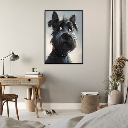 »Barking Bliss« hundposter