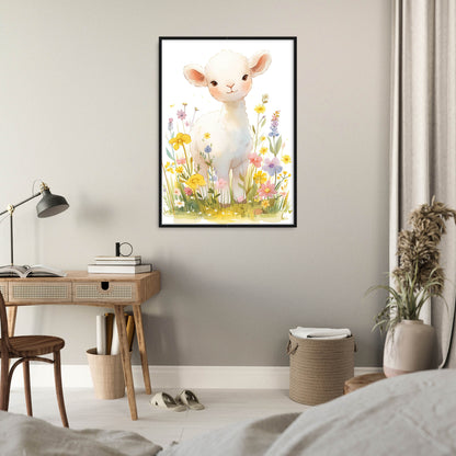 »Adorable Lamb« barnposter