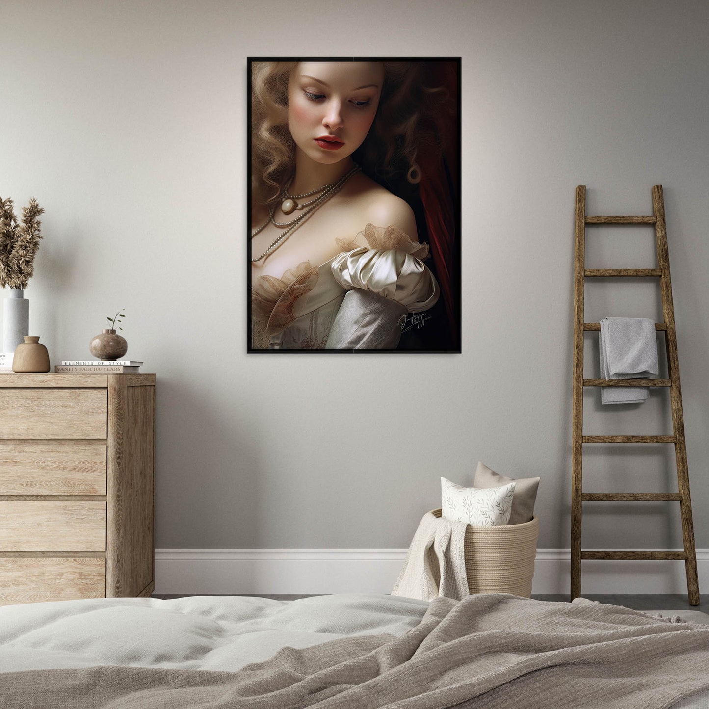 »Anne Rococo Girl Portrait 4«