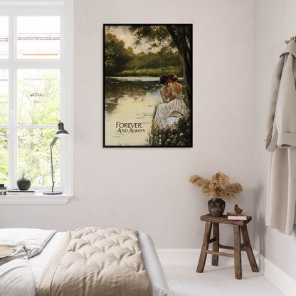»Forever and Always« romantisk poster