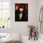 »Elegant Lady with Black Fur 4«