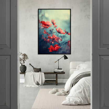 »Floral Symphony«, poster i fri fotografisk stil