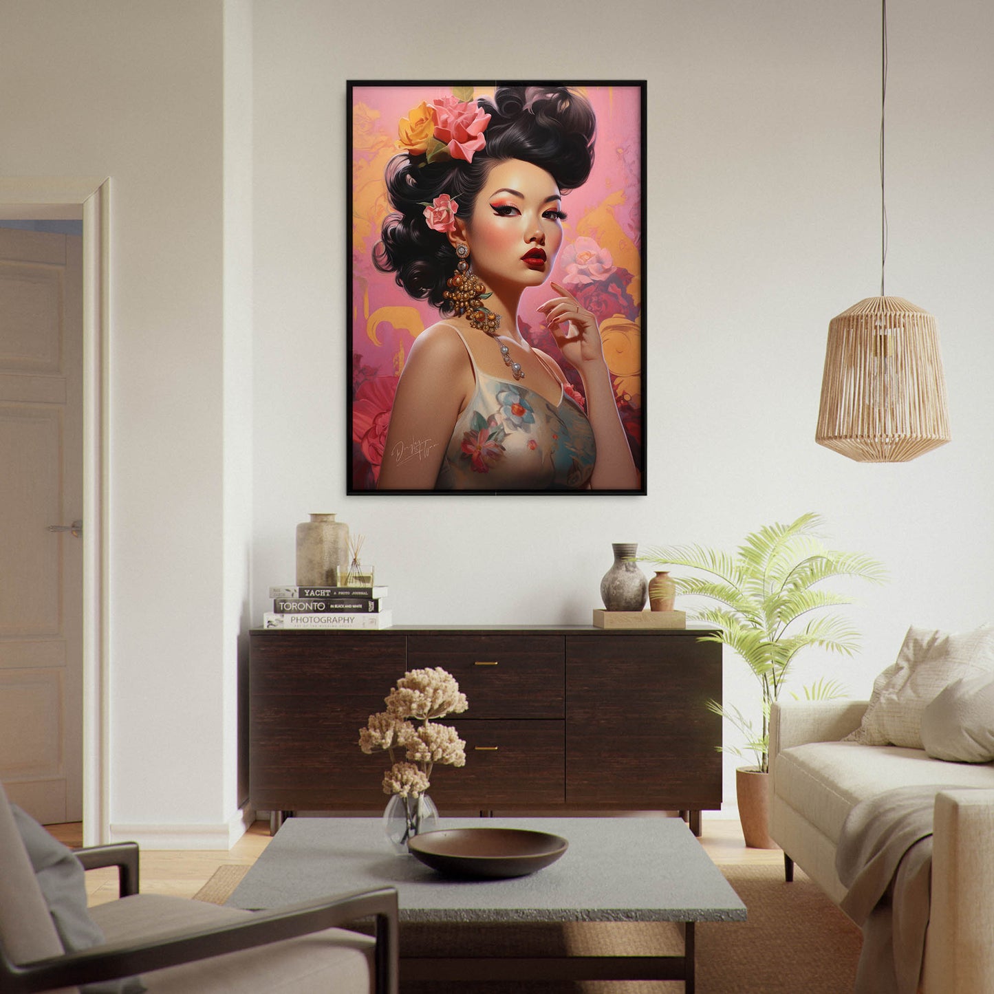 »Girl Oriental Pink Glamour«