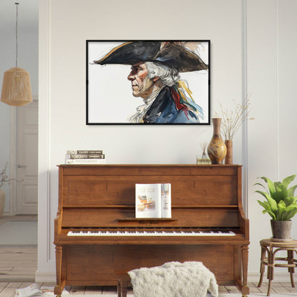 Aristocratic Black Felt Adorned With Feathers