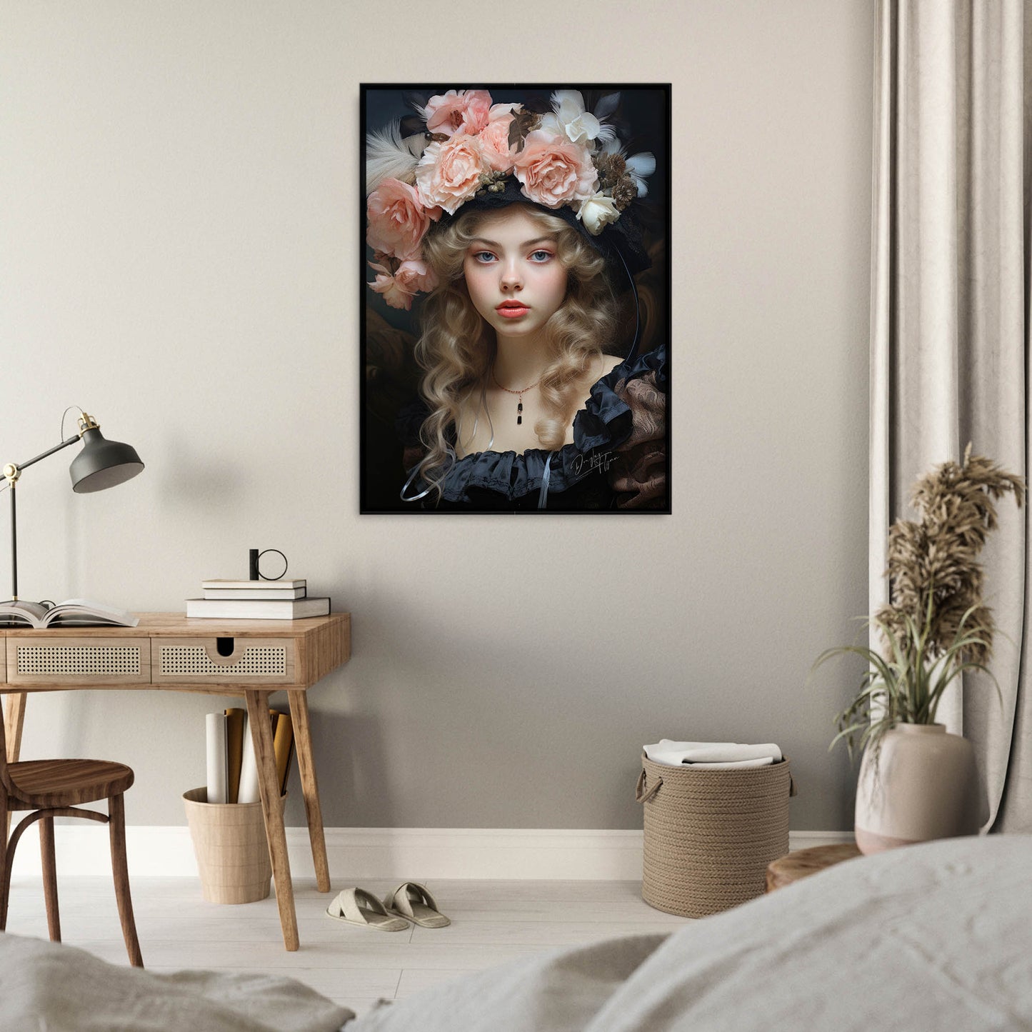 »Mary Rococo Girl Portrait 4«