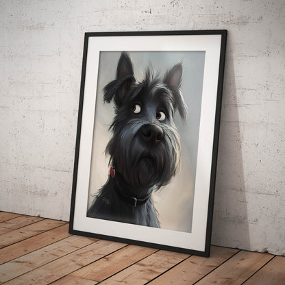 »Barking Bliss« hundposter