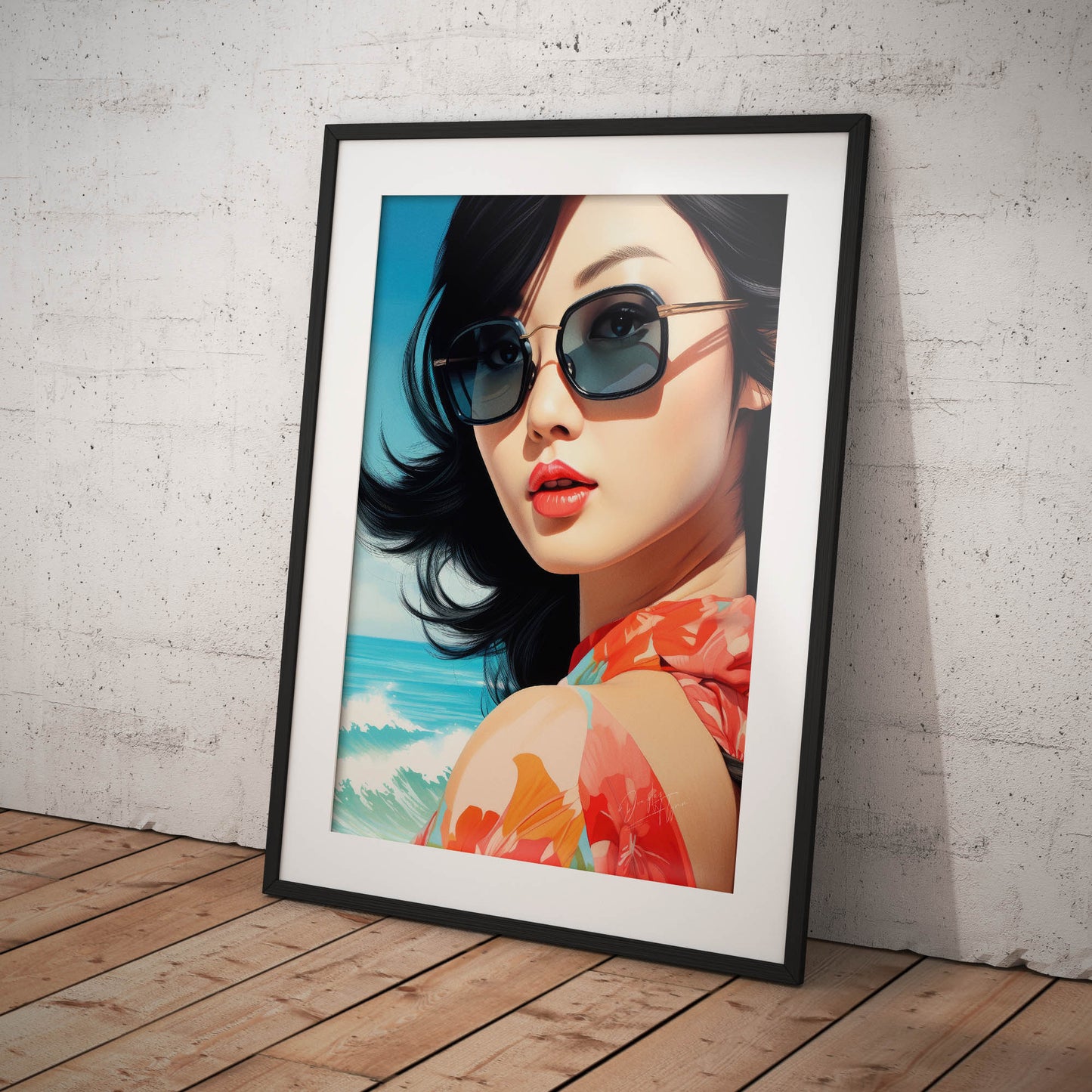 »Girl Oriental Beach Wear 1«