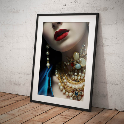 »Jeanette Rococo Girl Close Portrait 3«