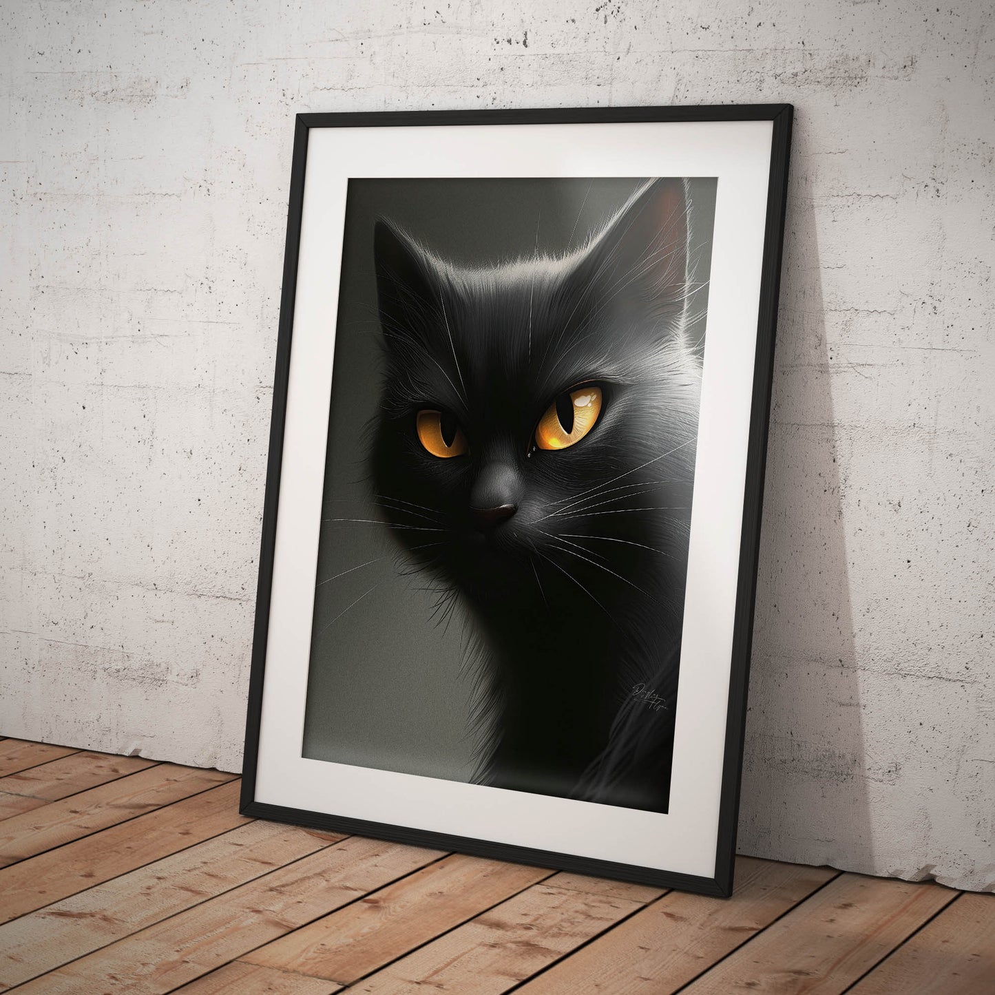 »Moody Meows« poster
