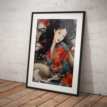»Oriental Vintage Girl 2«