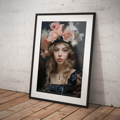 »Mary Rococo Girl Portrait 4«