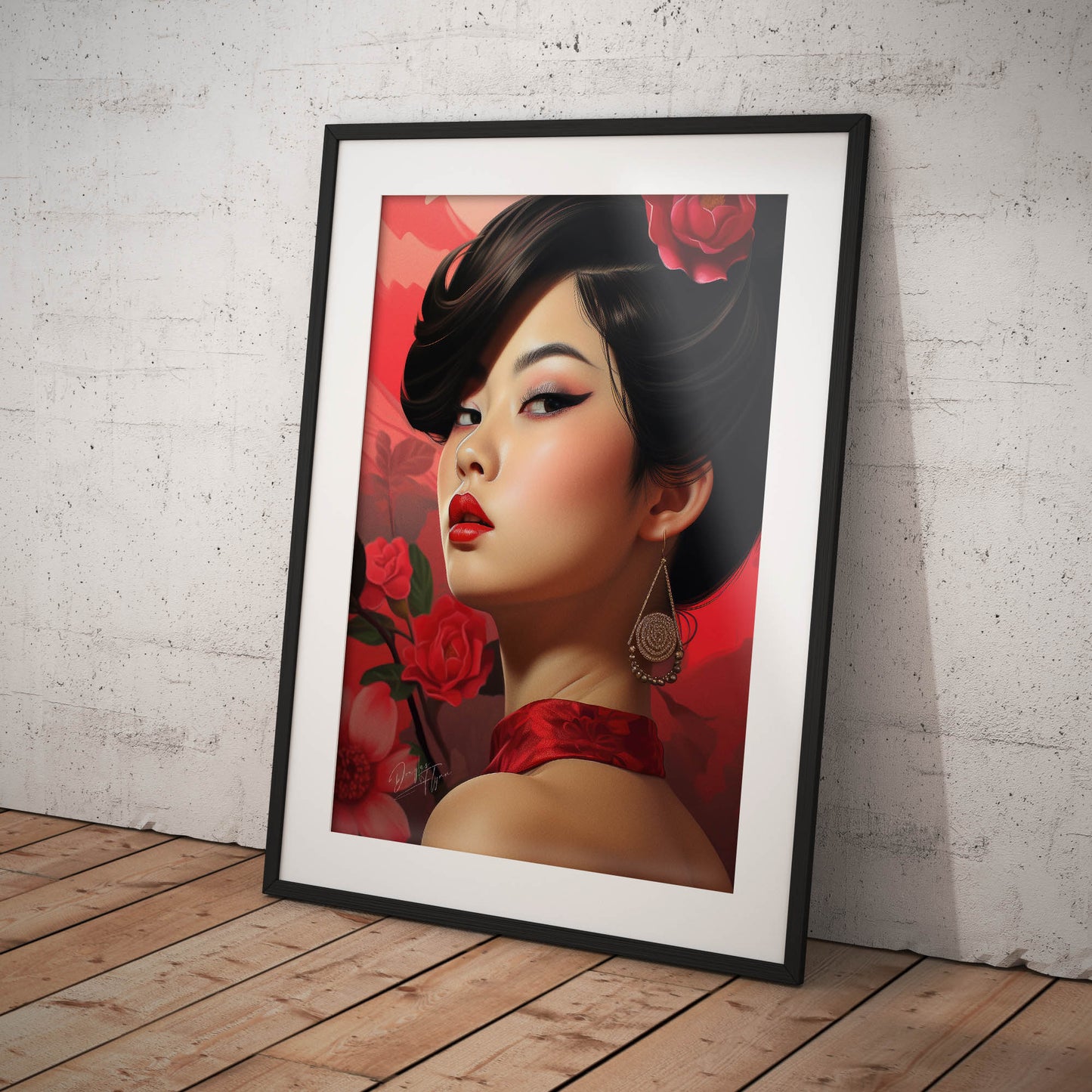 »Oriental Vintage Girl 4«