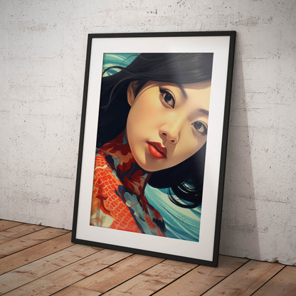 »Oriental Vintage Girl 6«