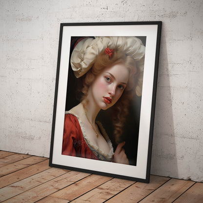 »Rebecca Rococo Girl Portrait 1«