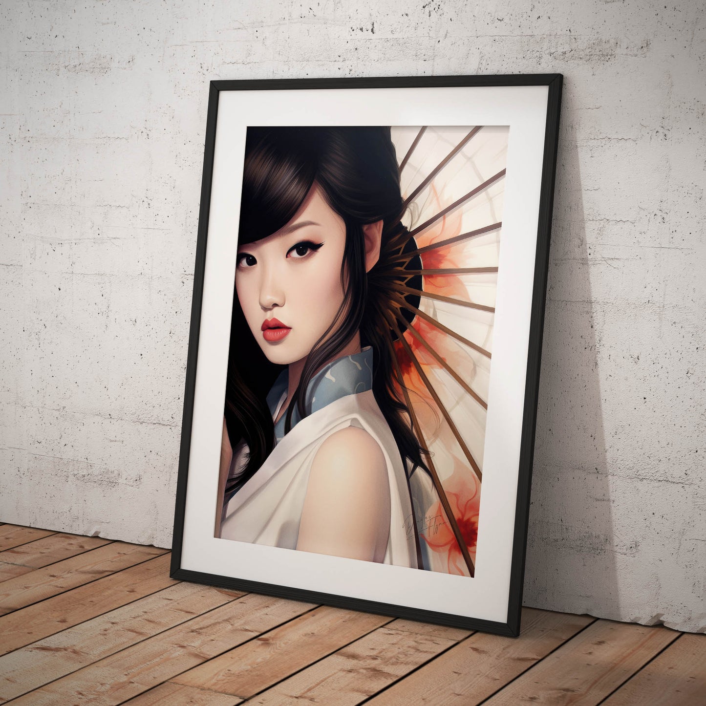 »Oriental Vintage Girl 7«