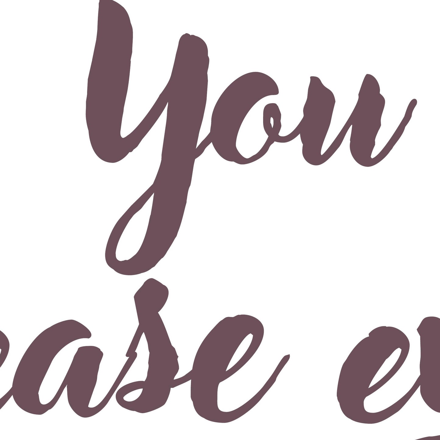 »You can't please everyone«
